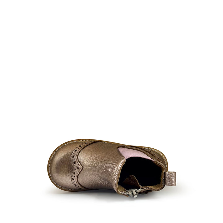 Chelsea boot metallic rose (21-25)