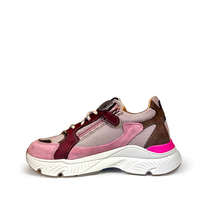 Runner met zilver en bordeaux (26-35)