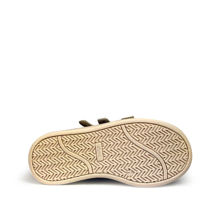 Witte sneaker cobalt