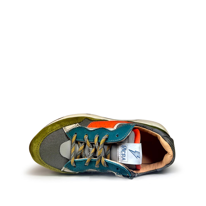 Runner met groen oranje en blauwtinten (26-35)