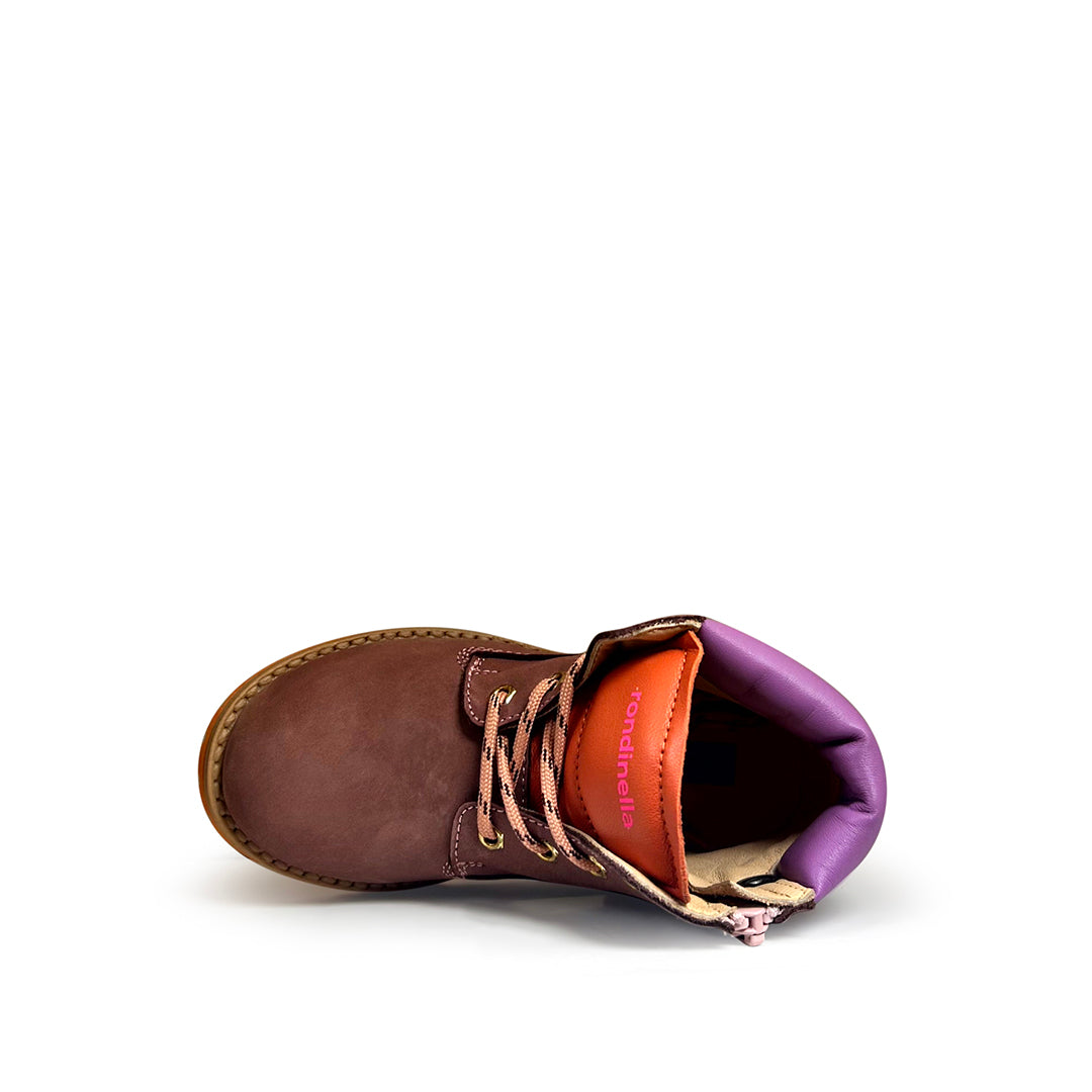 Boot in oud roze