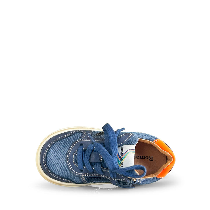 Donkerblauwe sneaker