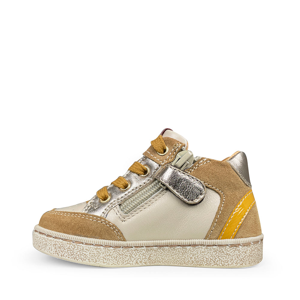 Sneaker meerkleurig en leopard
