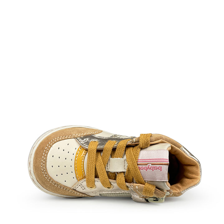 Sneaker meerkleurig en leopard
