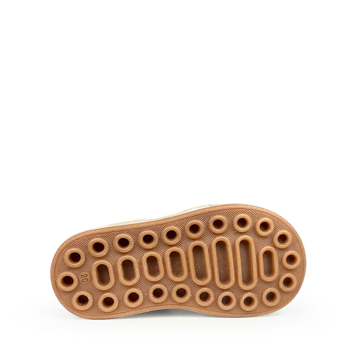 Sneaker blue / ochre