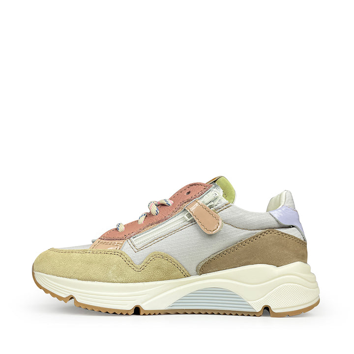 Pastelkleurige runner