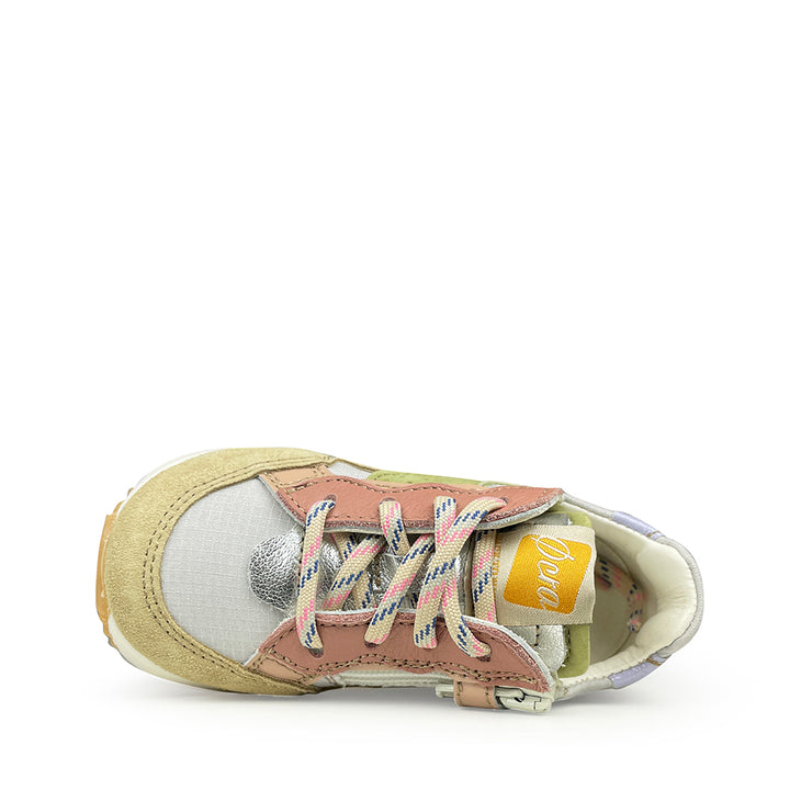Pastelkleurige runner