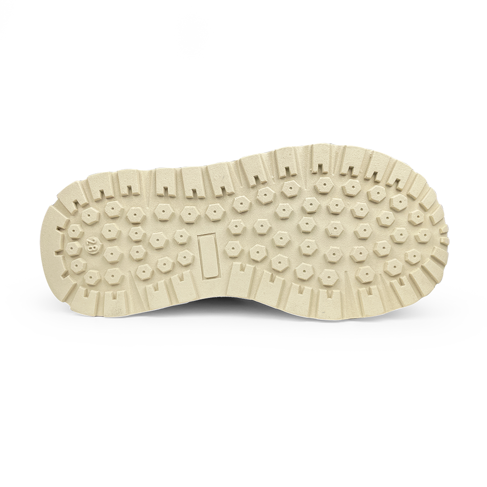 Sneaker wit en blauw