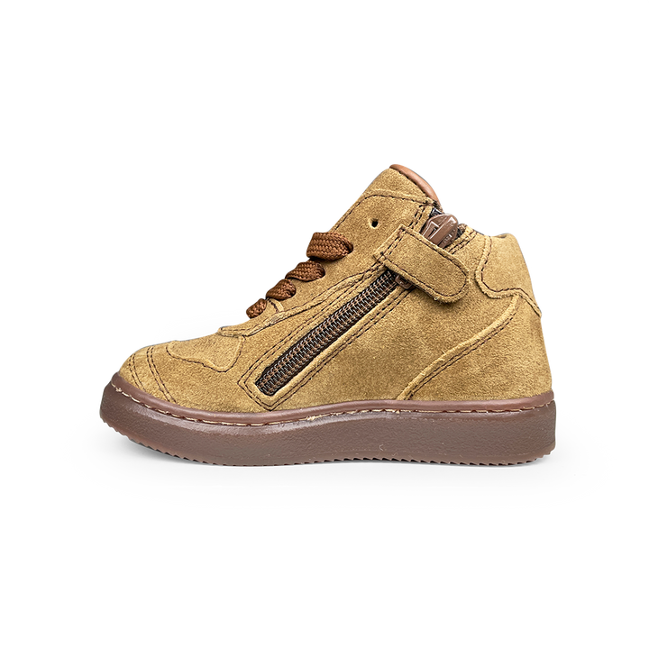 Stoere bruine sneaker