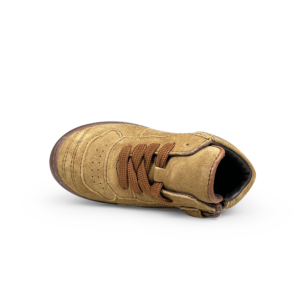 Stoere bruine sneaker
