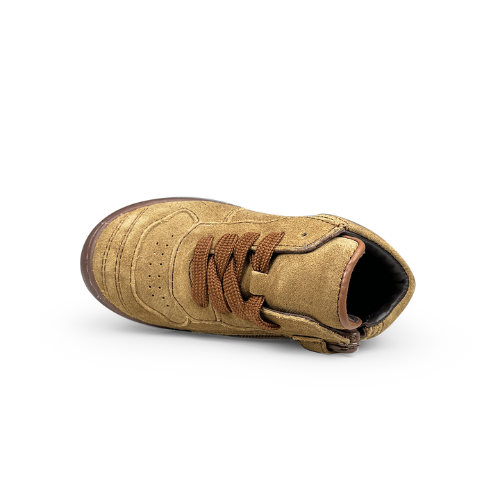 Stoere bruine sneaker