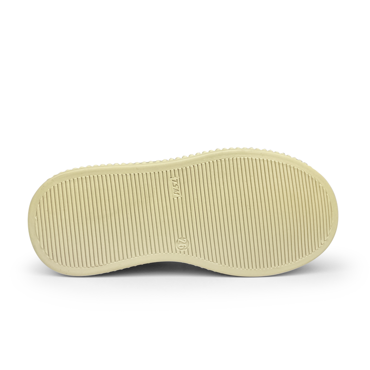 Paarse sneaker met print