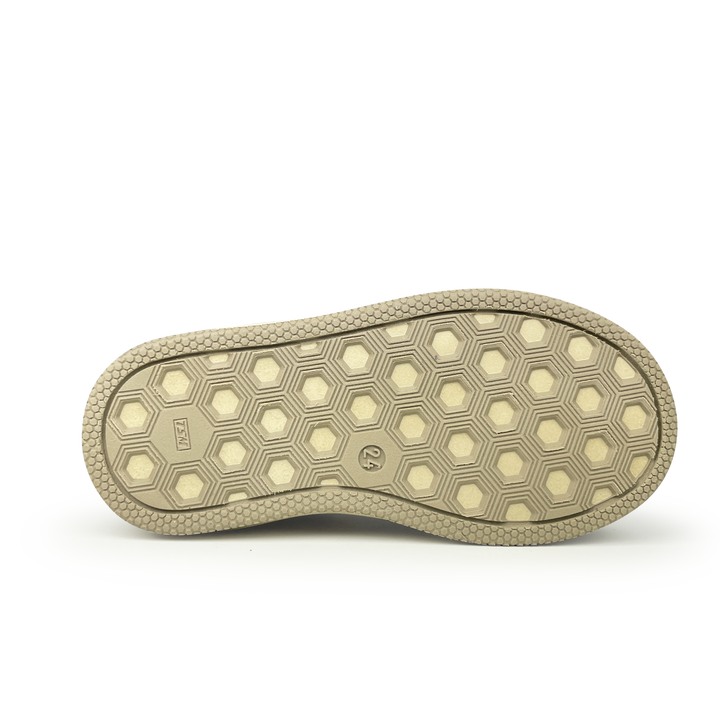 Hoge sneaker met paars en zilver