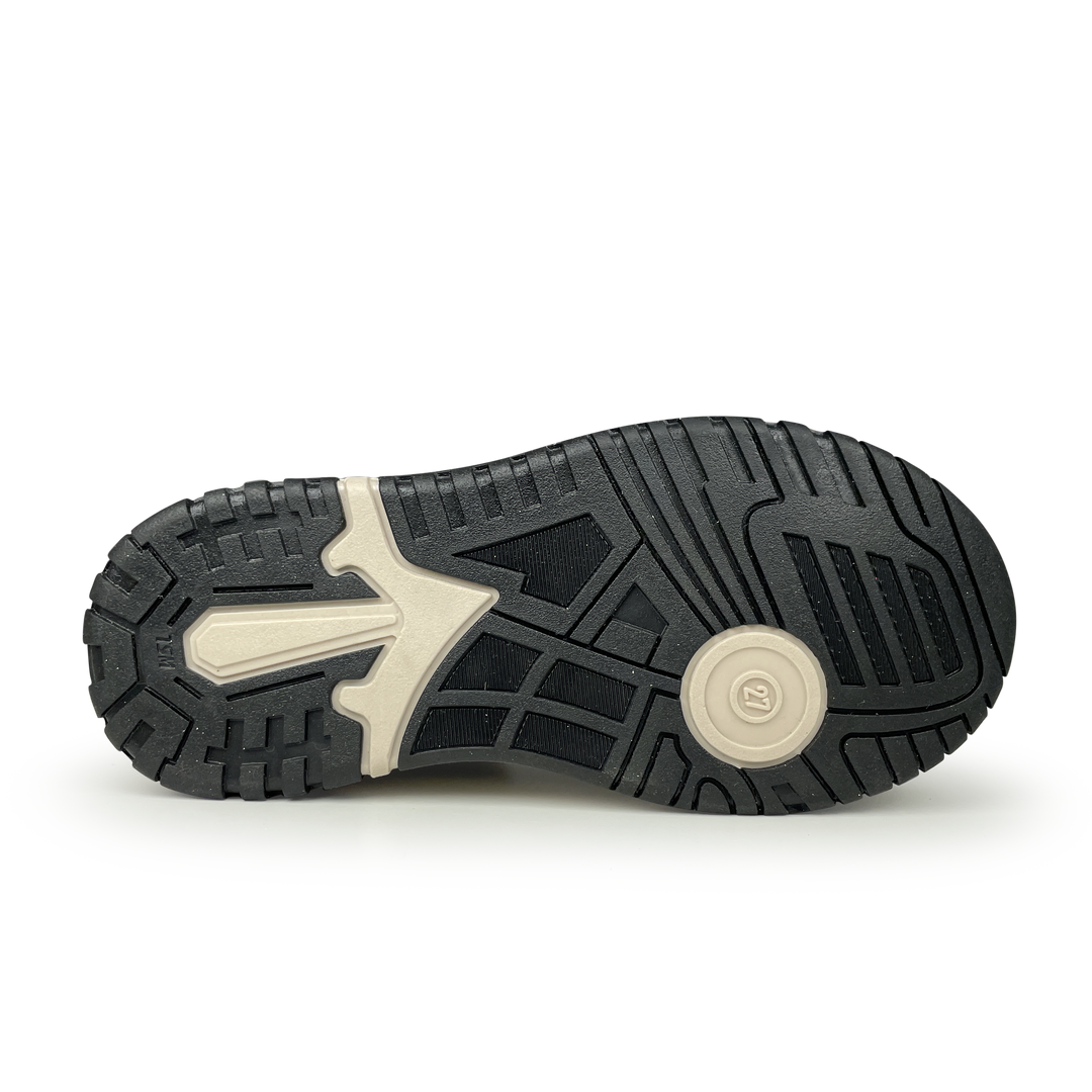Hoge beige sneaker