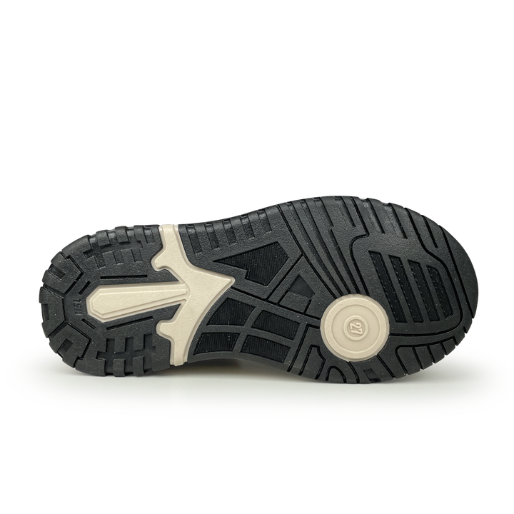 Hoge beige sneaker