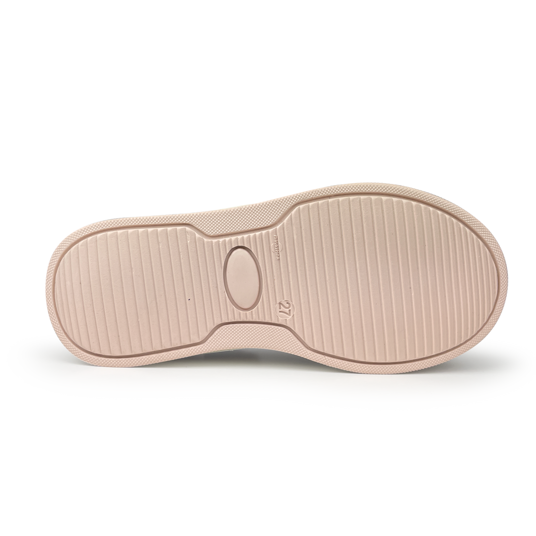 Sneaker roze en bruin