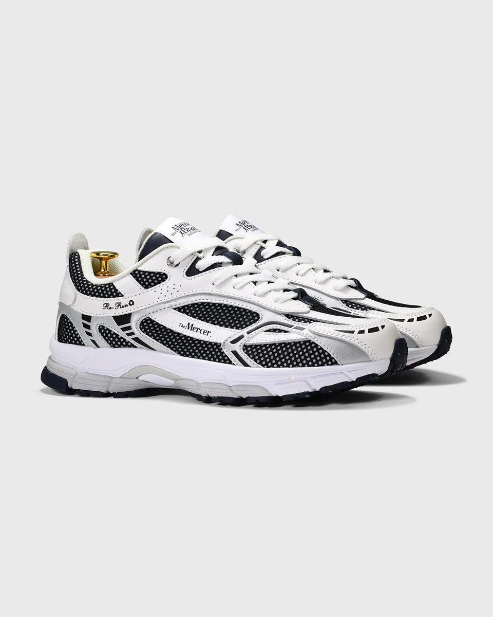 Re-Run White Silver navy