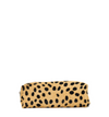 Lederen pennenzak leopardprint