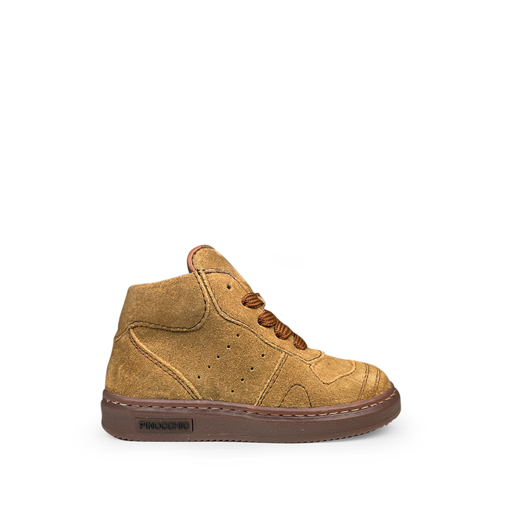 Stoere bruine sneaker