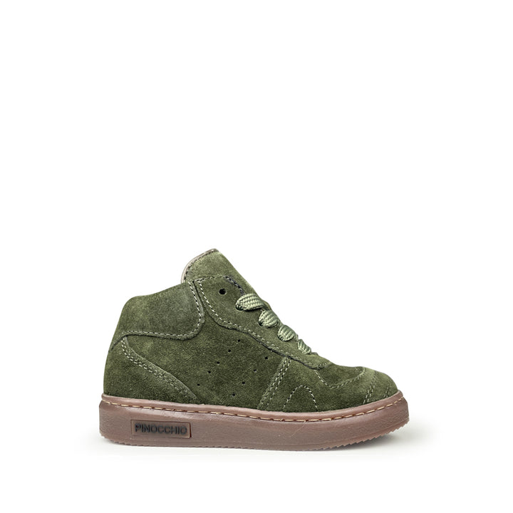 Donkergroene sneaker