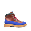 Botinne bruin, blauw en rood