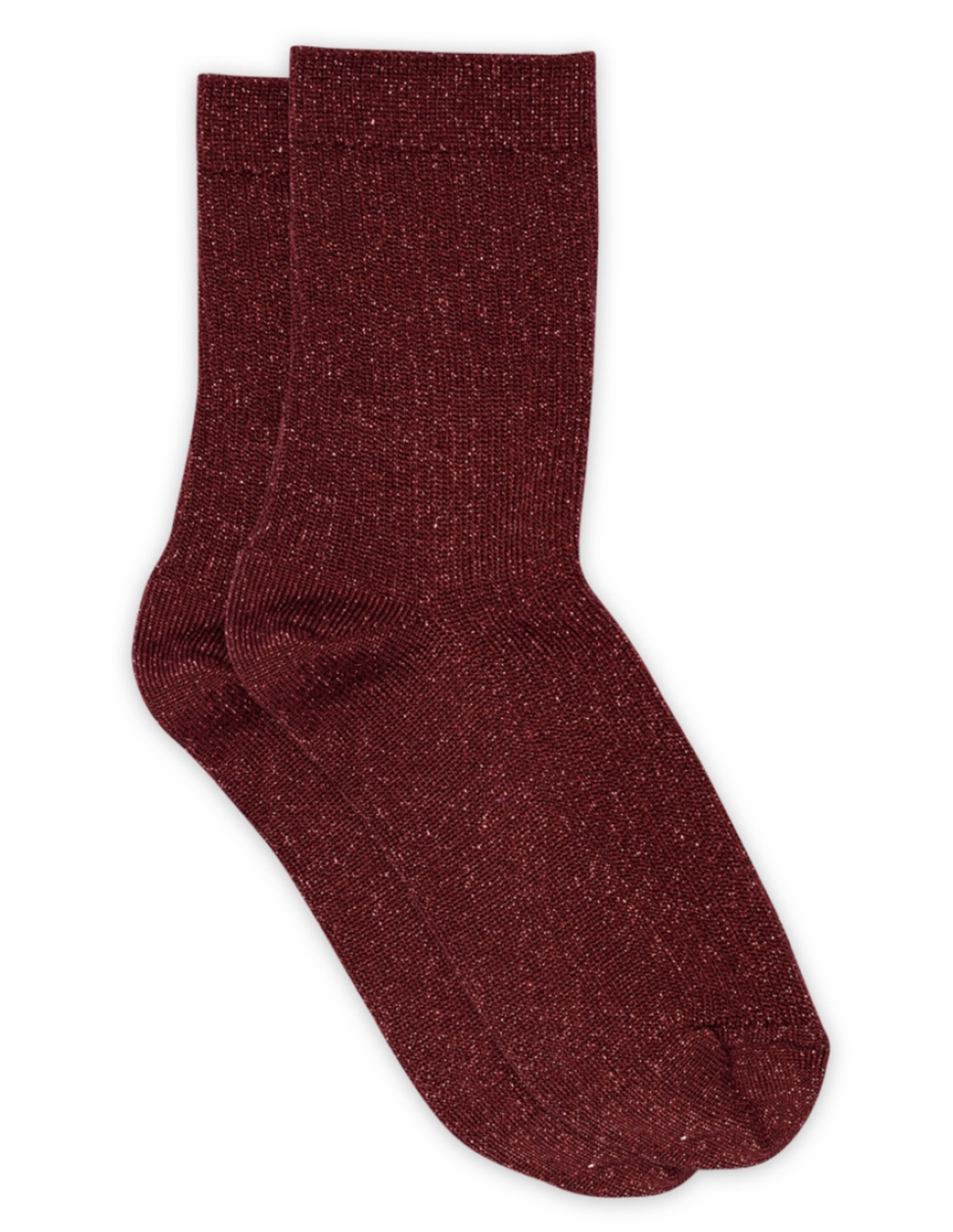 Celeste glitter socks rood