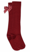 Vita kniekous rood