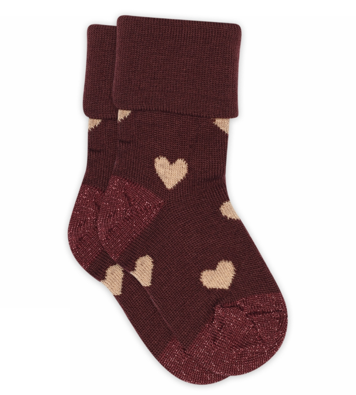 Amelia socks - bordeaux