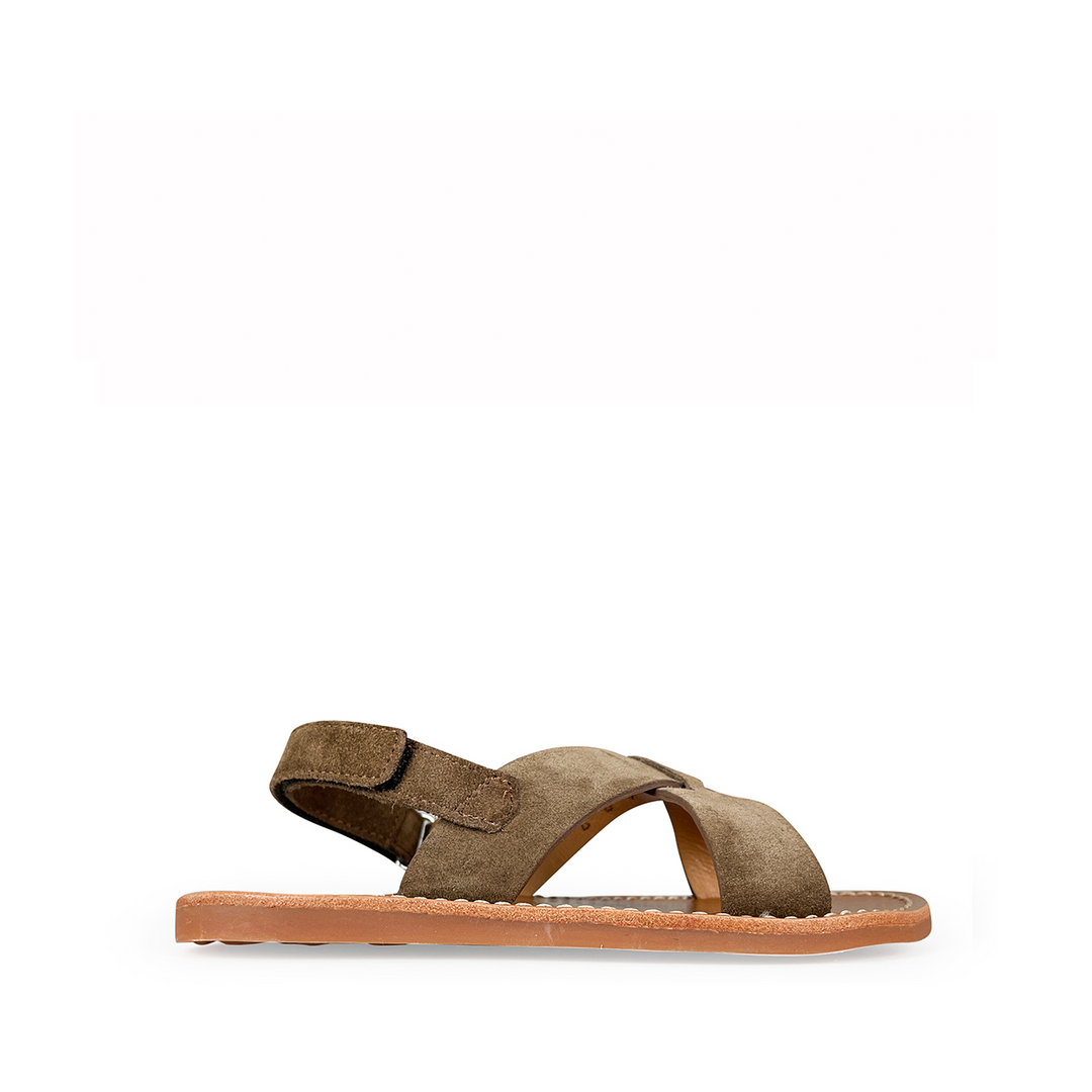 Sandal beach stitch cross