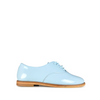 Lace-up shoe blue