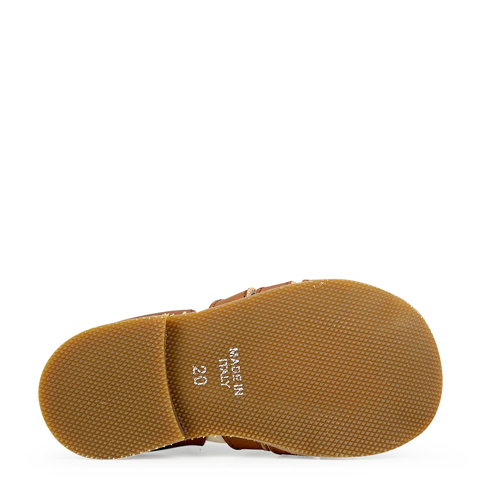 Sandal cognac