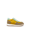 Sneaker ochre / blue