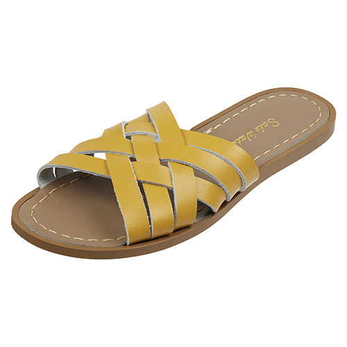 Retro Slide in mustard color