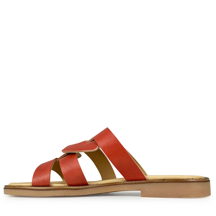 Sandal cognac