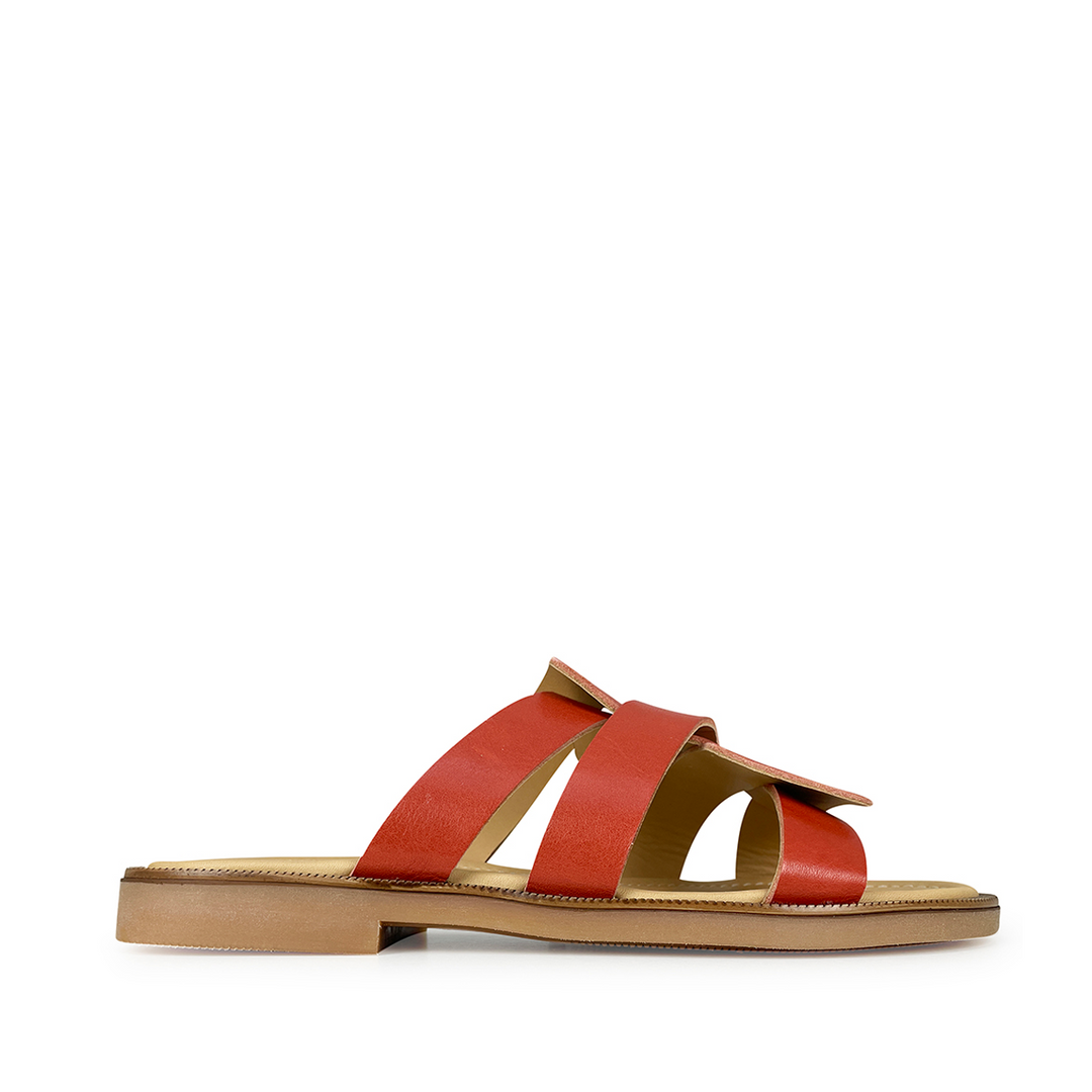 Sandal cognac