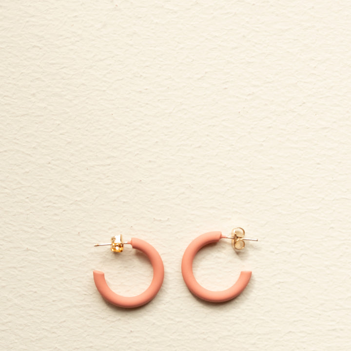 Earring le rayon de soleil french pink