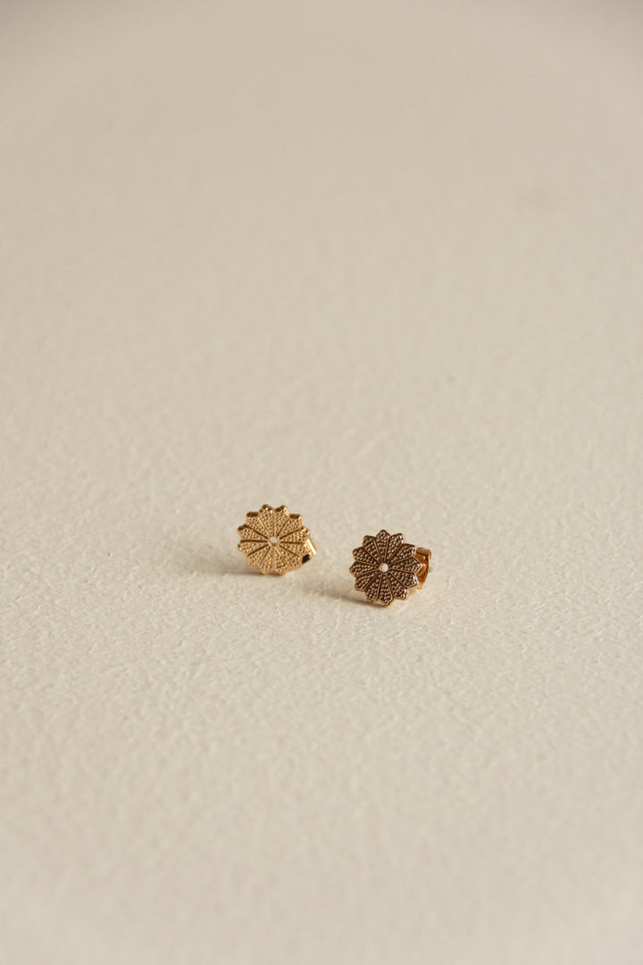 Earring la petite fleur gold