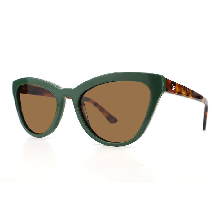 Zonnebril Sherwood Green + Brown Tortoise