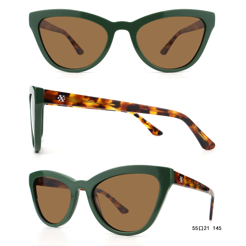 Zonnebril Sherwood Green + Brown Tortoise