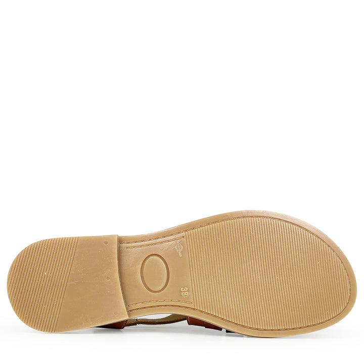 Sandal brown/gold