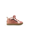 Roze sneaker met goud