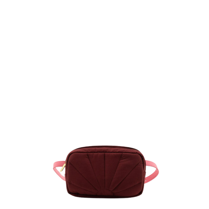 Fanny bag padded vin rouge