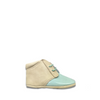 Prestapper in beige and light blue