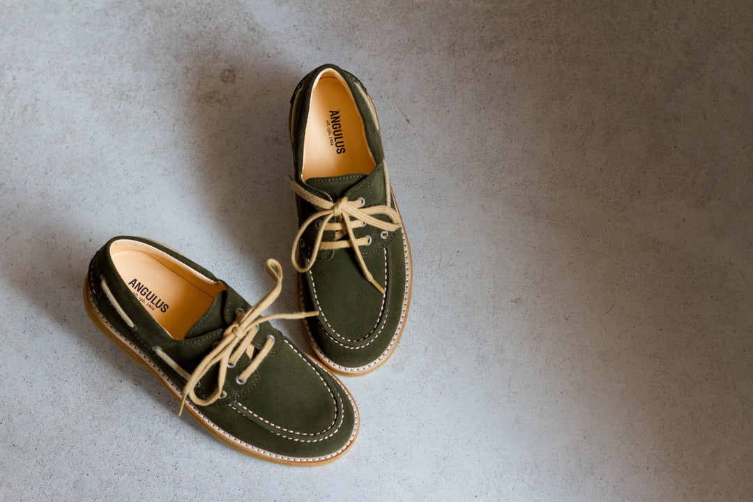 Boat shoe green