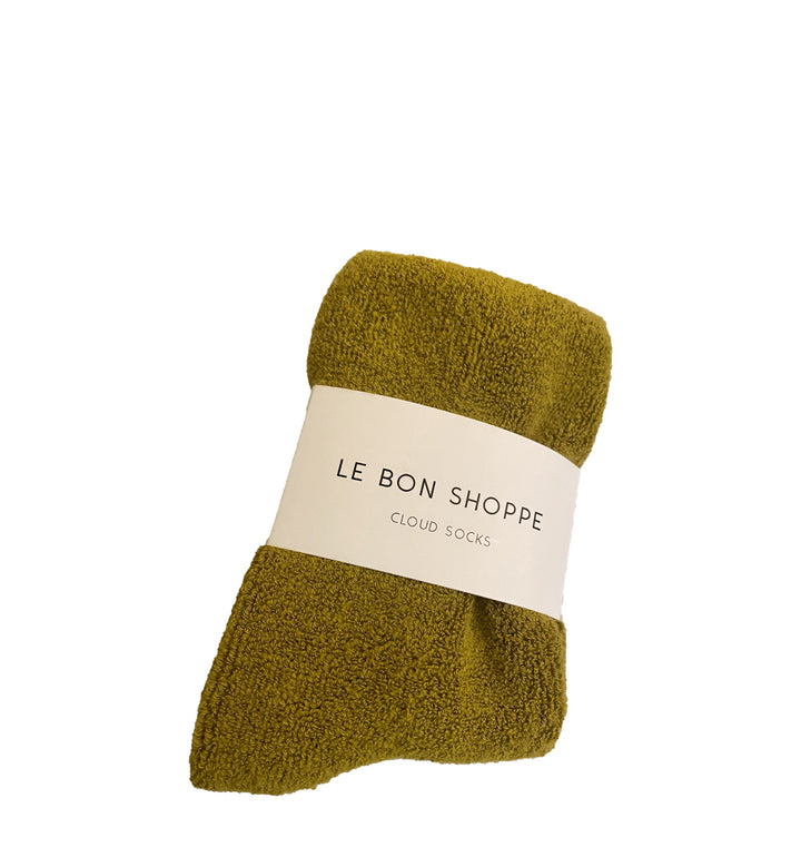 Le Bon Shoppe - Yellow/olive green - cloud socks