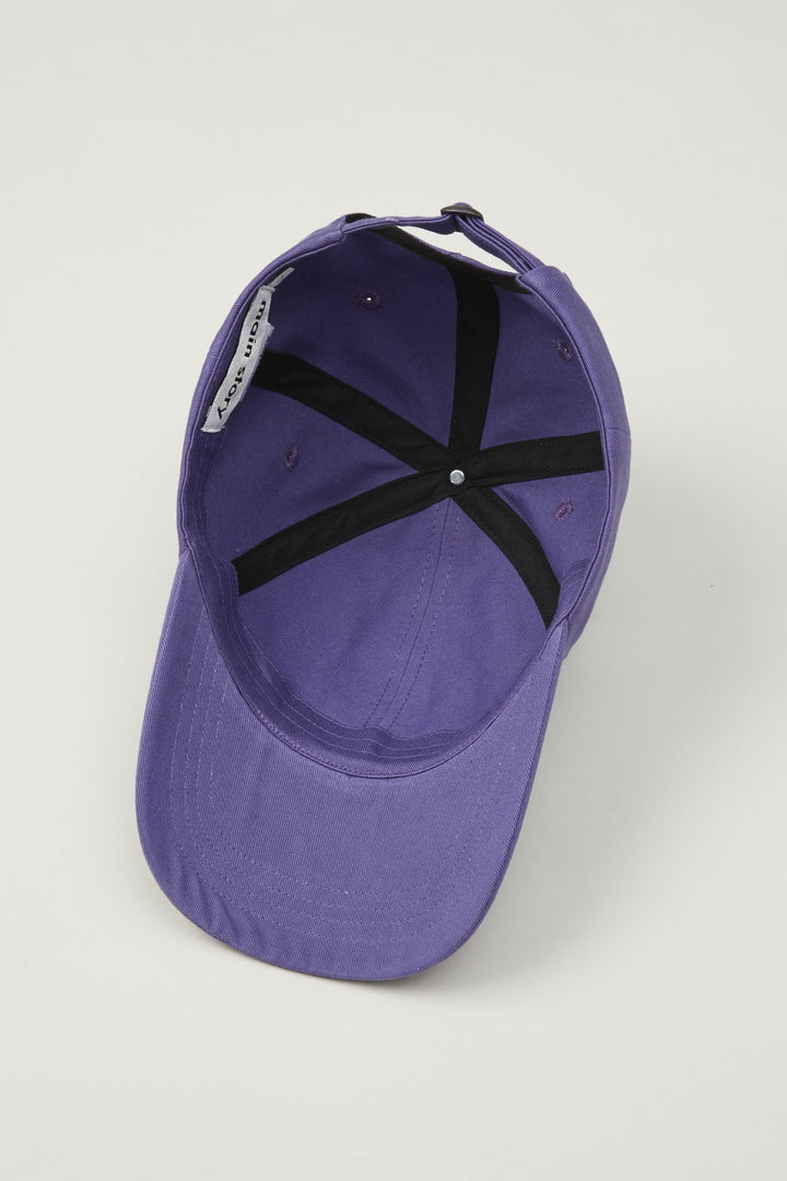 Purple cap with logo Main Story