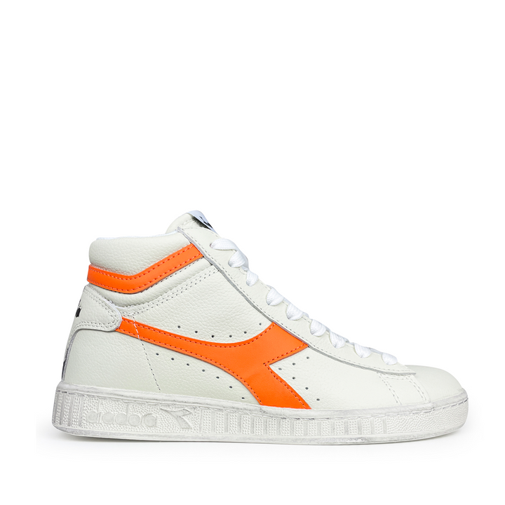 Sneaker wit / oranje