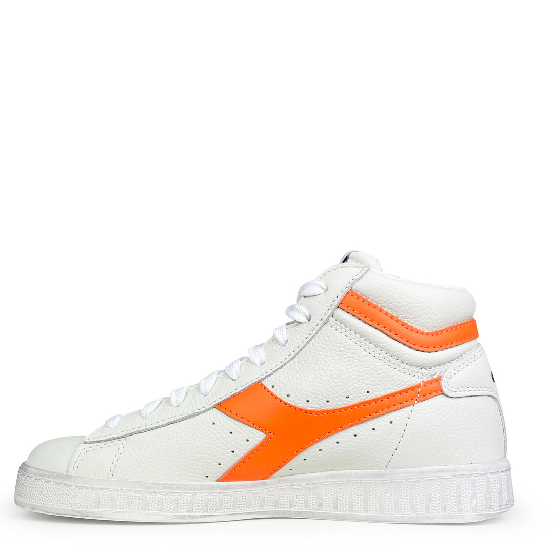 Sneaker wit / oranje