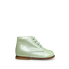 Lace-up shoe mint green