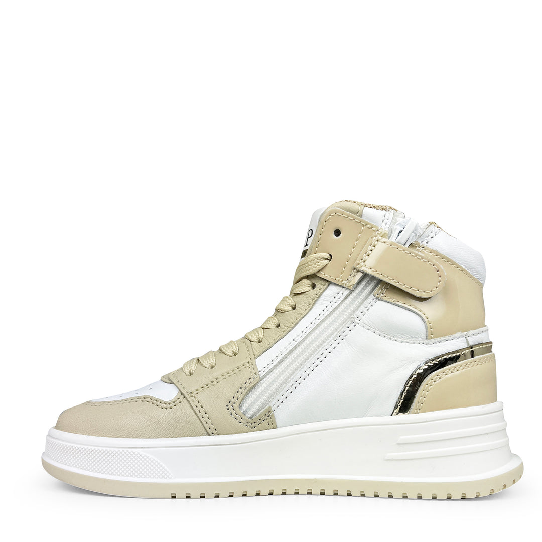 Sneaker white / beige